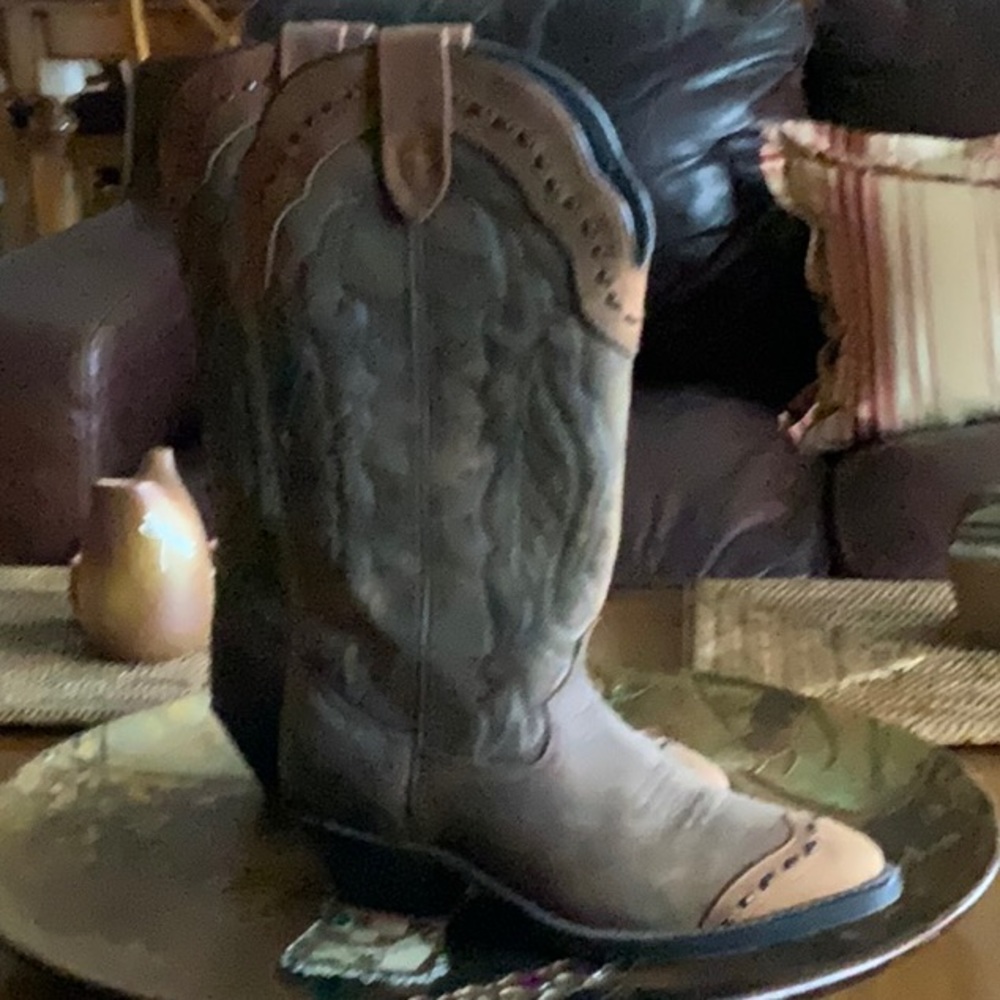 Laredo brown leather boots